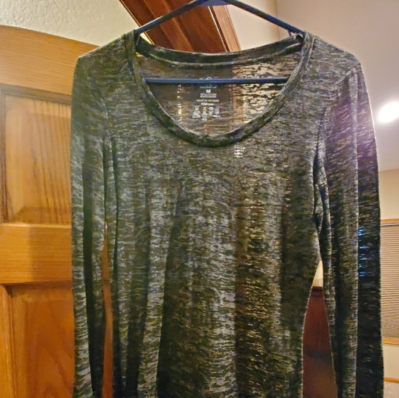 Vanity Tops - Vanity long sleeve top, Dark Grey